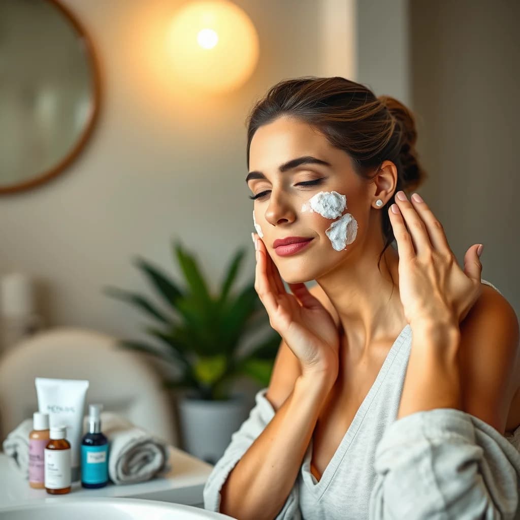 Pertolongan kulit wajah dengan eksfoliasi di rumah