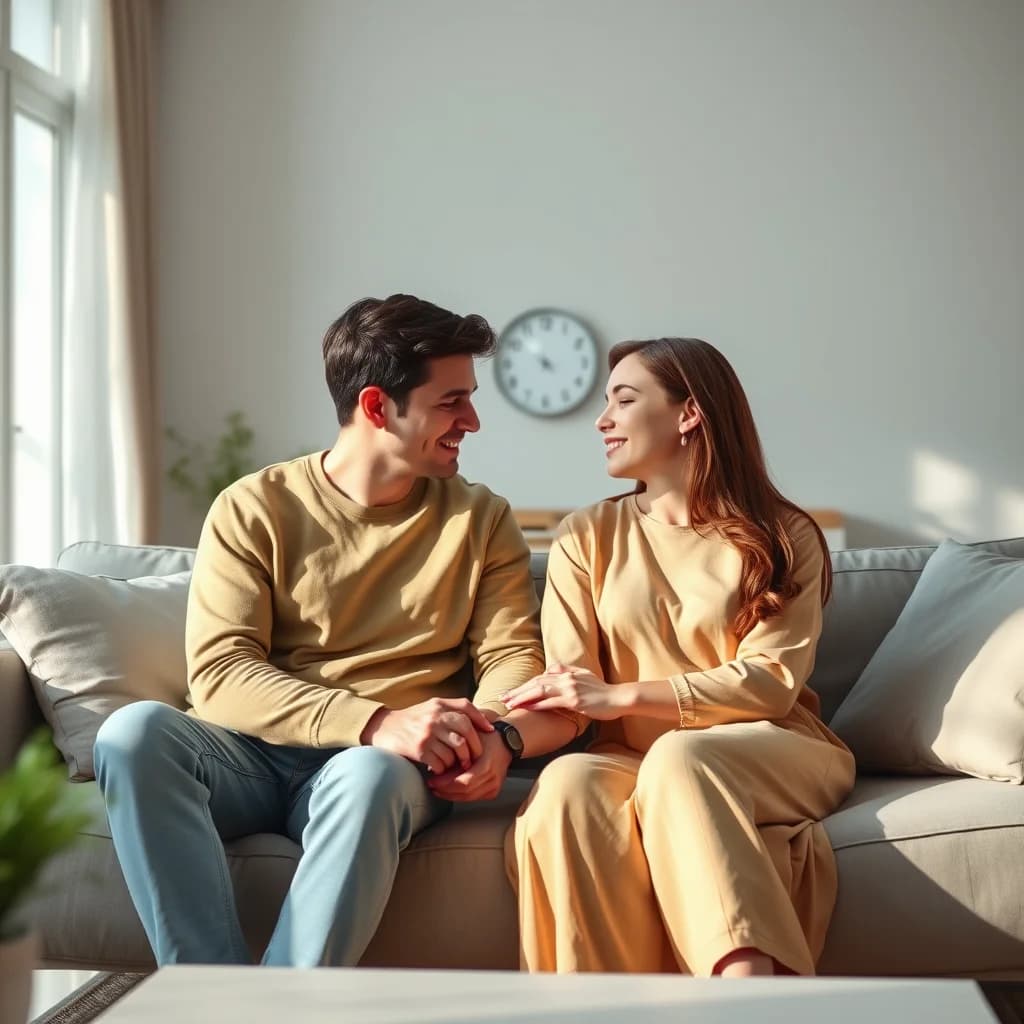 Pasangan yang bahagia menjaga hubungan privat dan sehat bersama