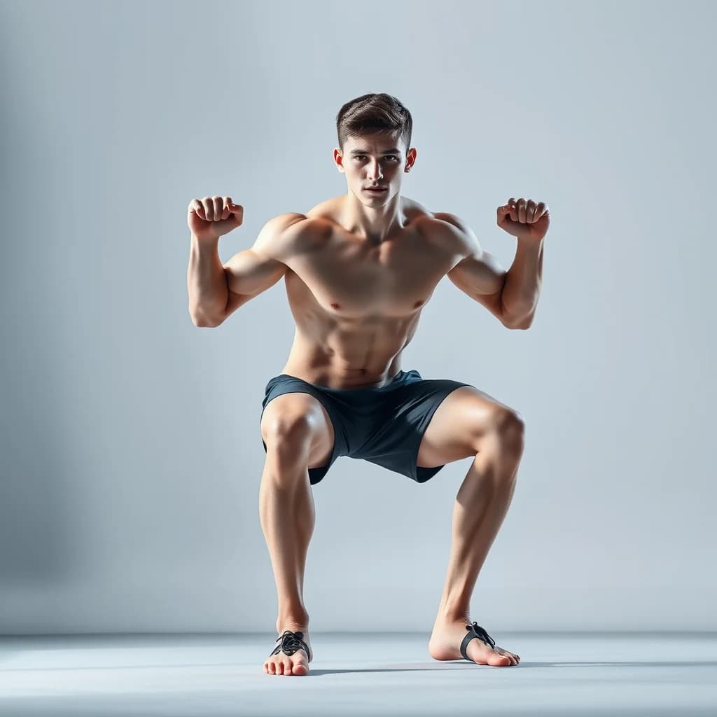 Latihan squat efektif untuk membentuk otot kaki kuat dan proporsional